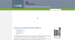 Desktop Screenshot of cato-info.eu